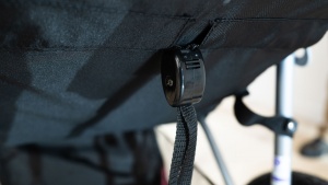 The shiny plastic toggle on the Expedition seat feels dated. While...