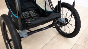 Access to the Race Tec storage bin is good an the basket is large...