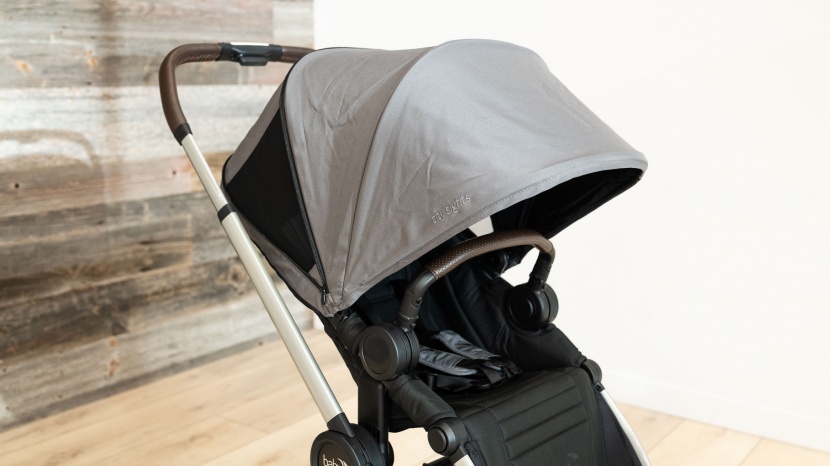 the city sights canopy is a good size offering coverage past the...