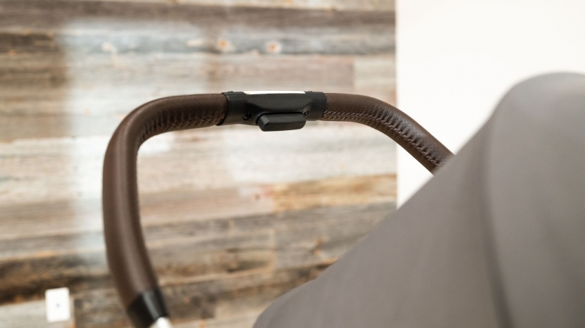 baby jogger city sights - the city sights is dressed up with a wrapped handlebar and nicer...